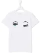 الصورة 1 من Chiara Ferragni Kids تيشيرت مطرز وينك