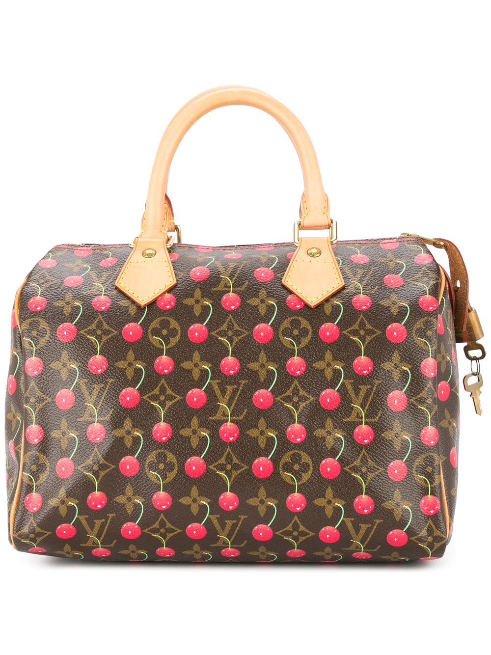 Louis Vuitton Speedy 25 Cherry Monogram Bag - Farfetch
