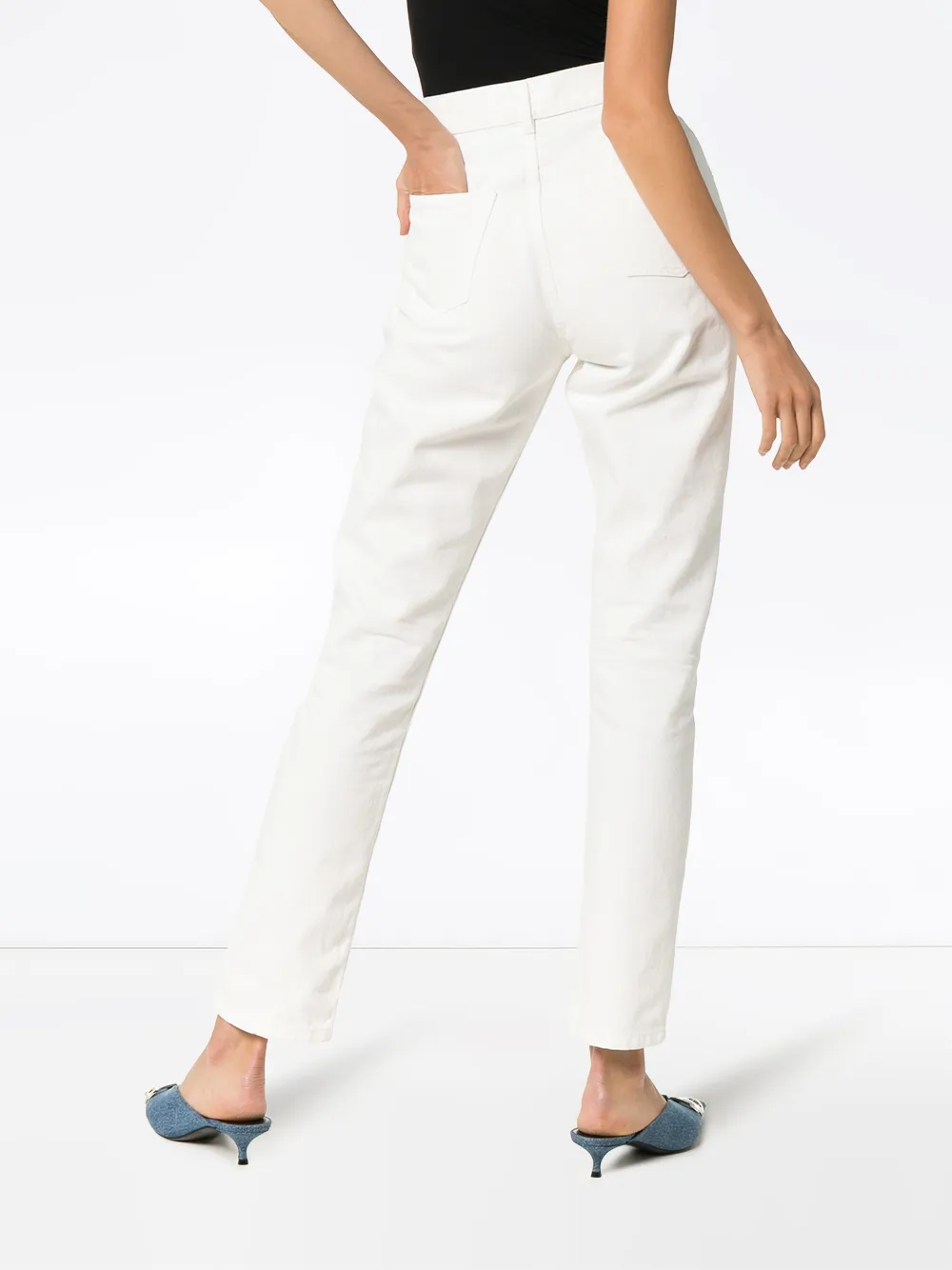 Balenciaga Slim-fit jeans Wit