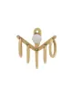 الصورة 1 من Yvonne Léon hoop pearl stud earrings