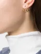 الصورة 2 من Yvonne Léon hoop pearl stud earrings