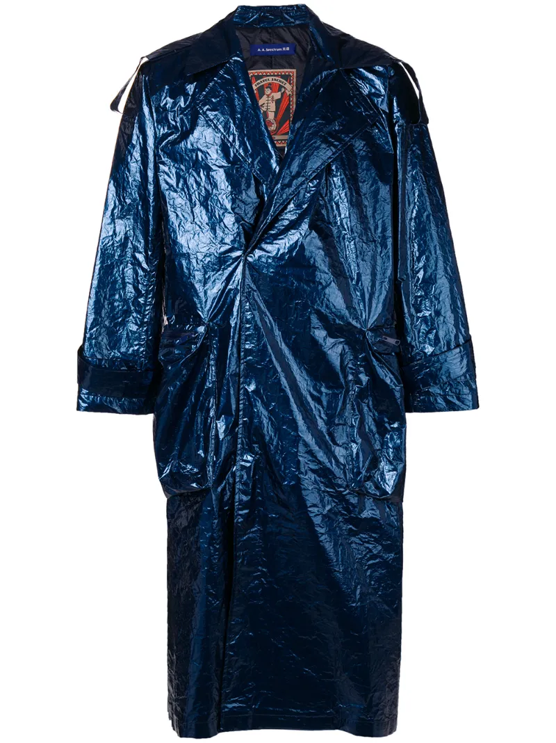 A.A. Spectrum wrinkled trench coat