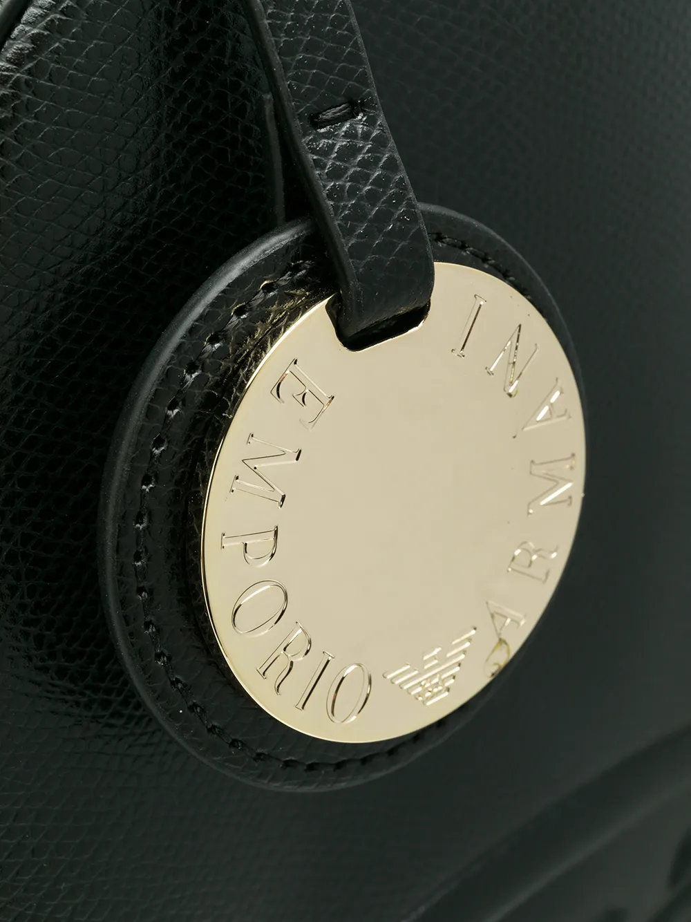 Emporio Armani Embossed Logo Backpack Farfetch