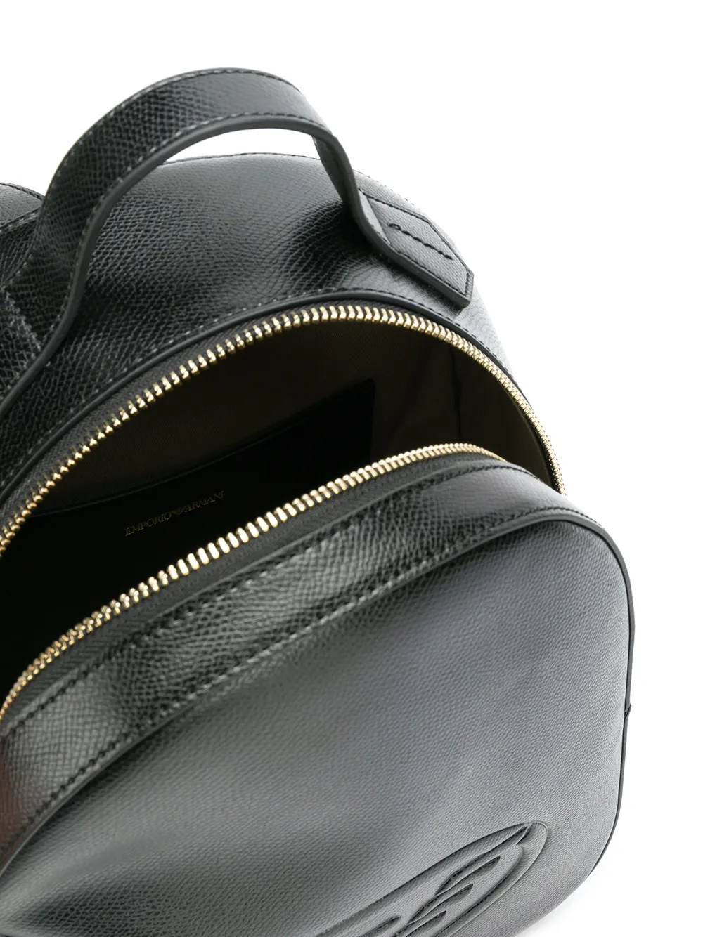 Emporio Armani Embossed Logo Backpack Farfetch