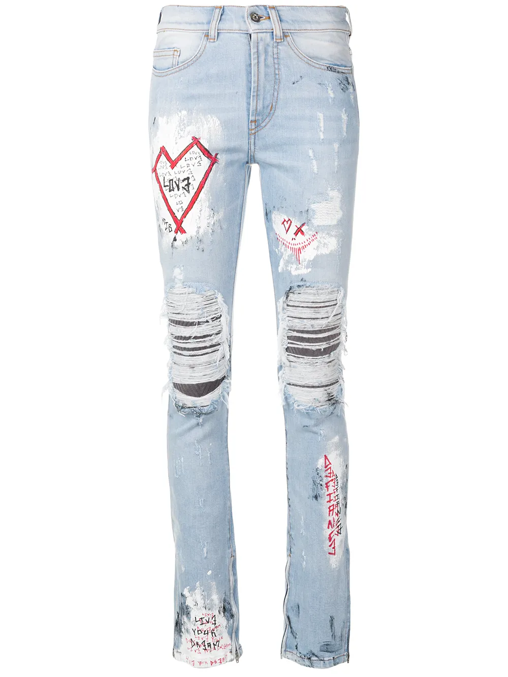 mjb distressed jeans