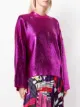 MSGM metallic knit jumper