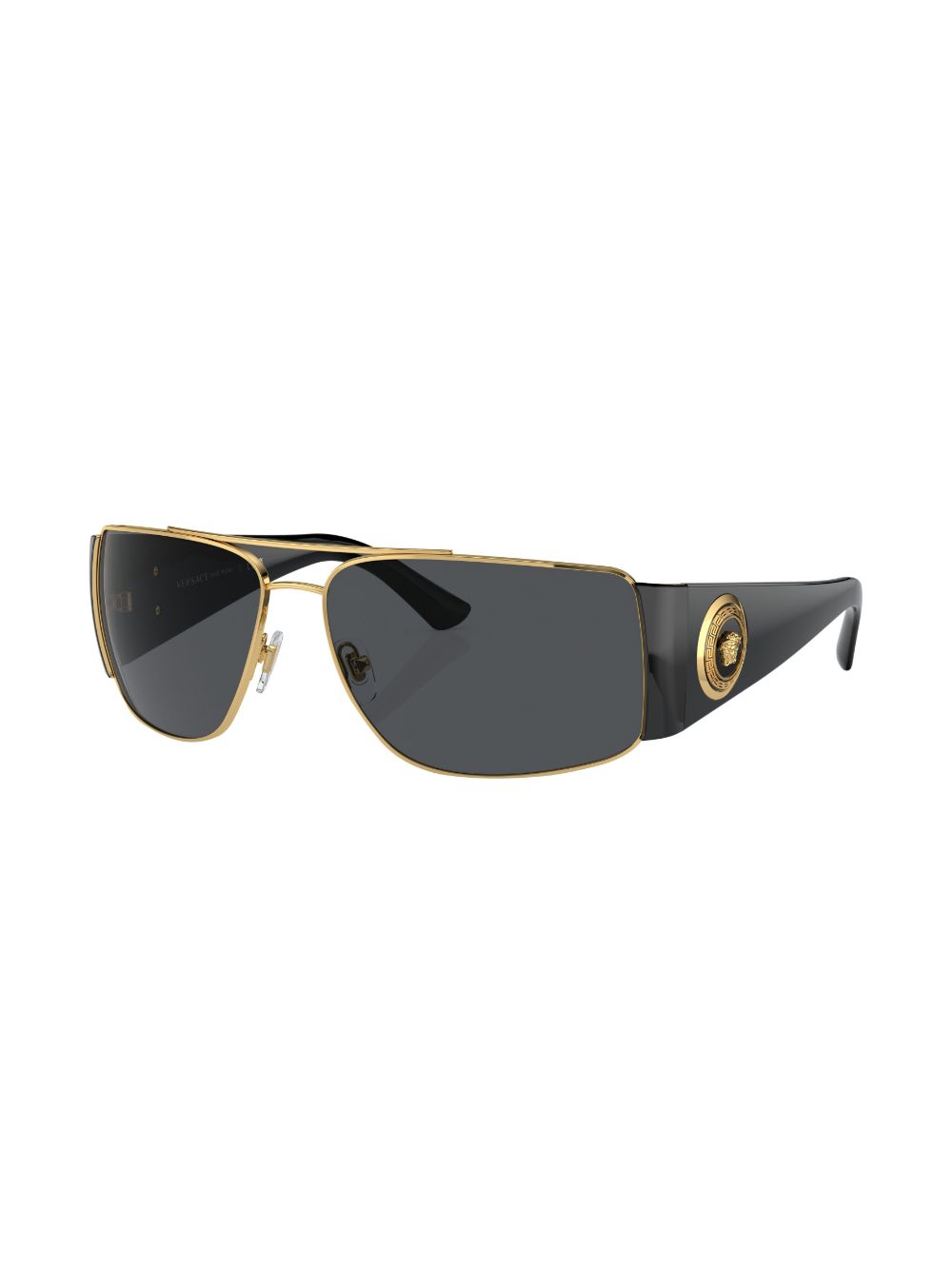 Versace Eyewear rectangle-frame sunglasses - Black