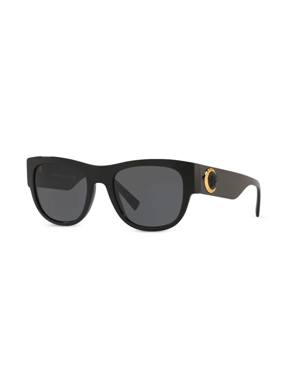 Versace Eyewear Zonnebril met vierkant montuur Zwart