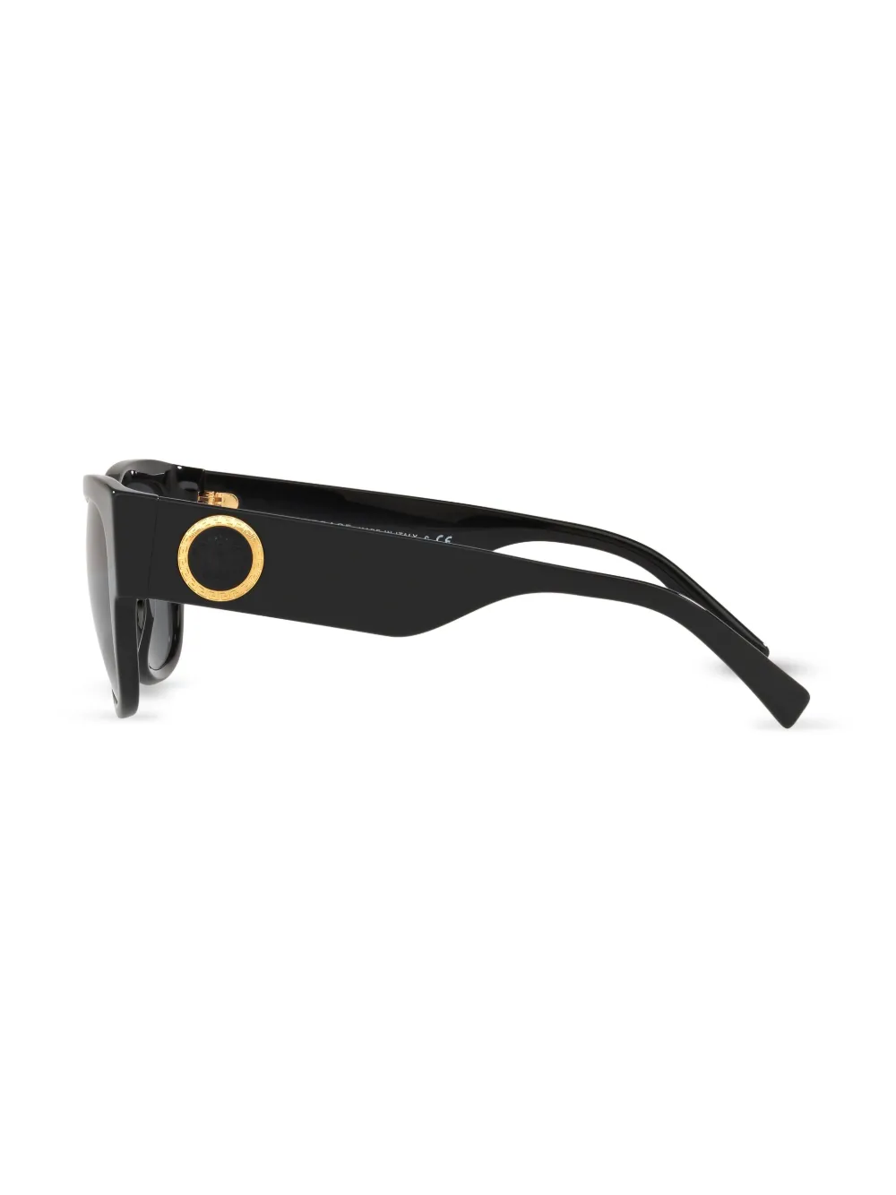 Versace Eyewear Zonnebril met vierkant montuur Zwart