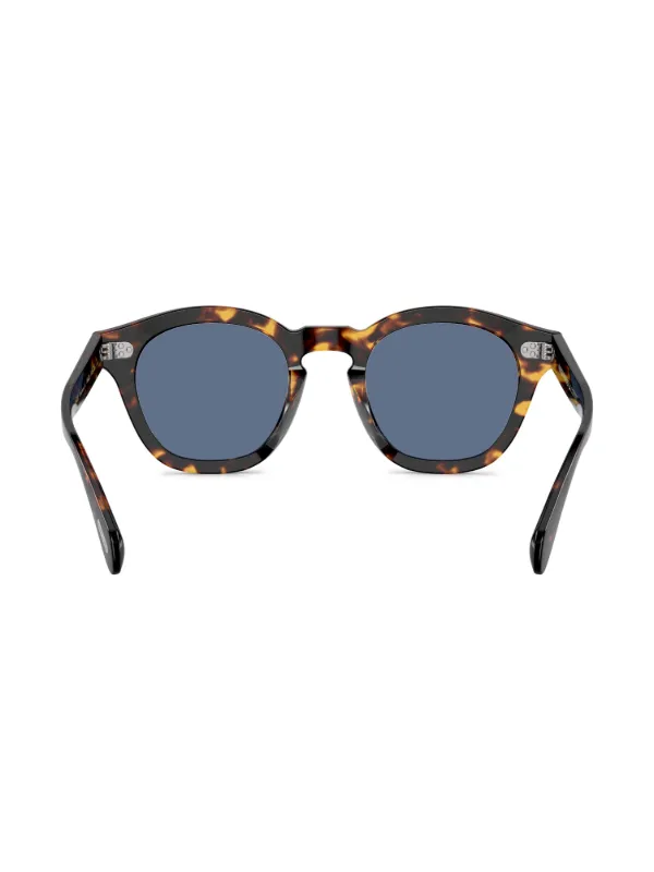 Oliver Peoples Boudreau サングラス | ブラウン | FARFETCH JP