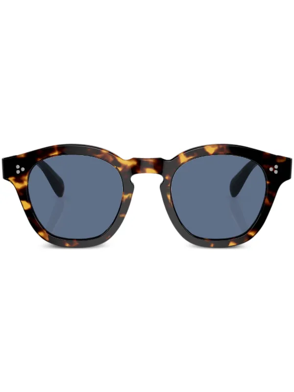 OLIVER PEOPLES サングラス ブラウン 中古・古着通販】OLIVER PEOPLES (オリバーピープルズ