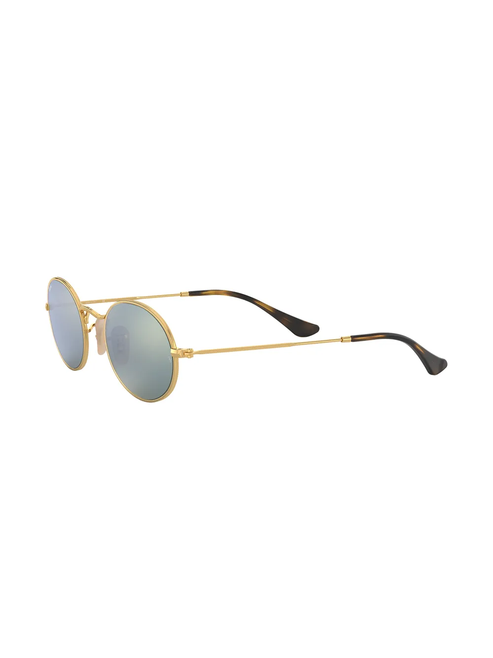 Ray-Ban Zonnebril met ovaal montuur - Metallic