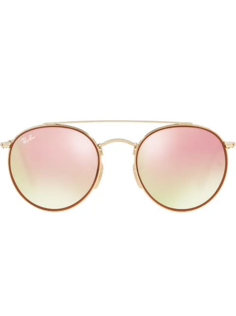 ray ban double bridge rosa