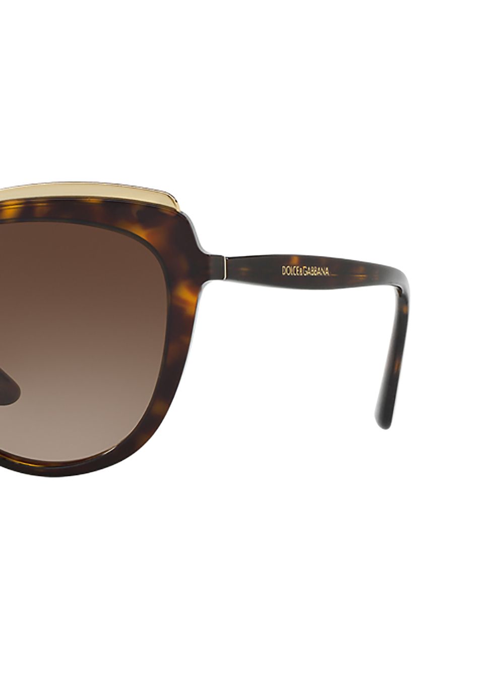 DOLCE & GABBANA CAT EYE SUNGLASSES 