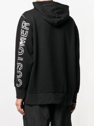 embroidered hooded sweatshirt展示图