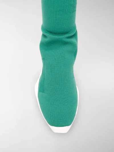 green sock trainers
