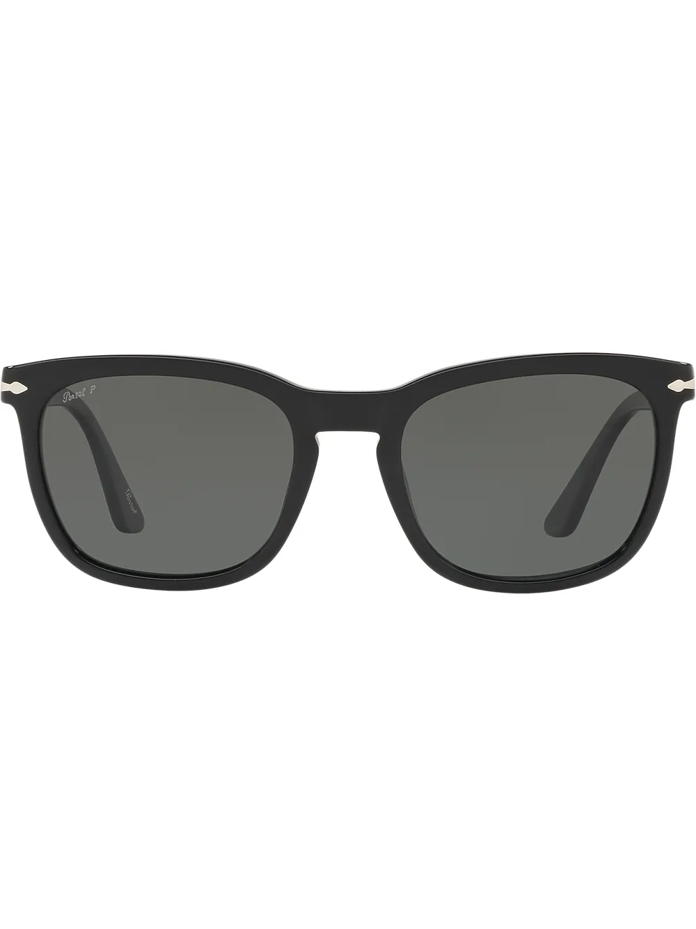 Persol Occhiali da sole squadrati - Nero
