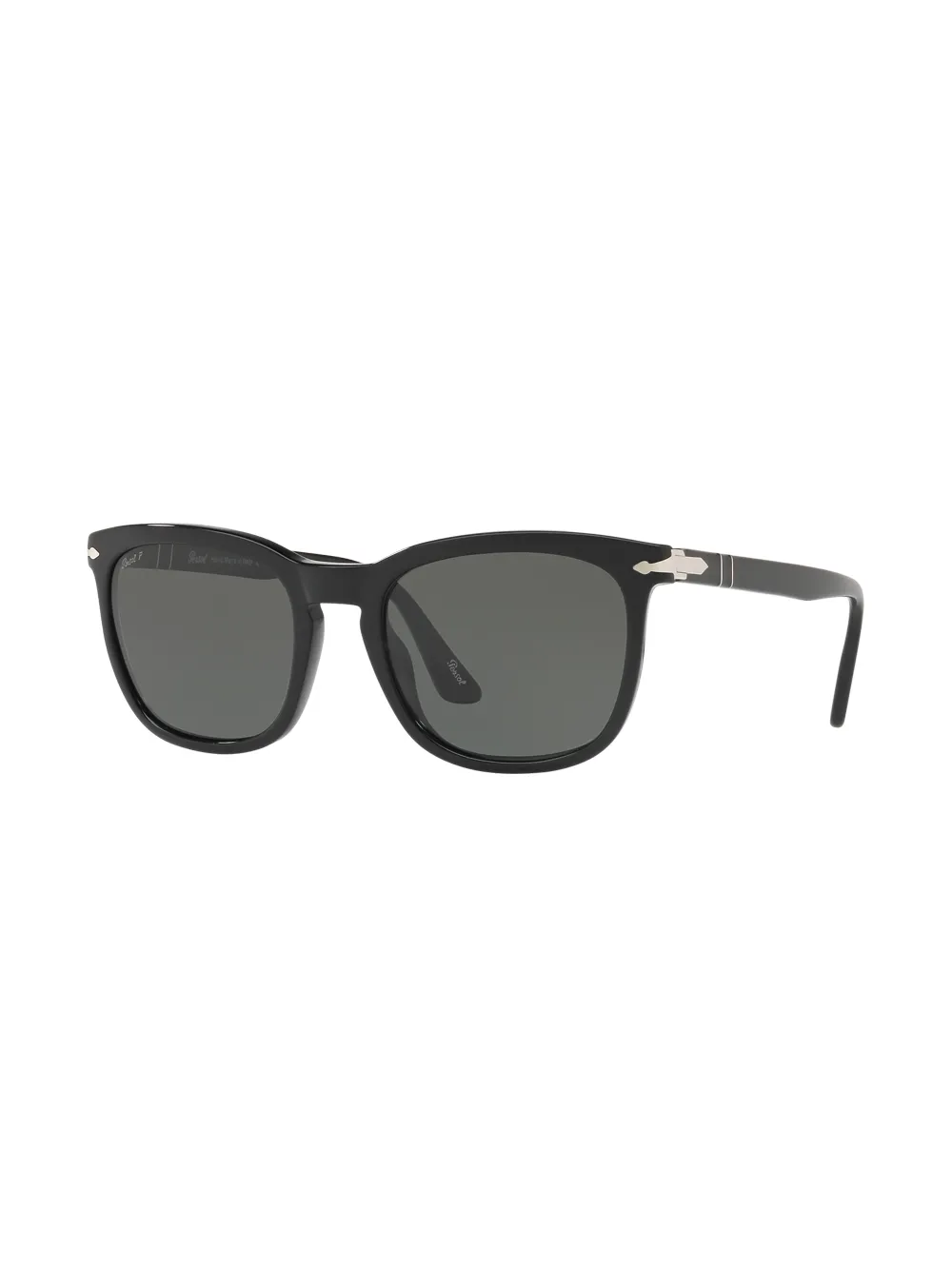  Persol Square Sunglasses - Black 