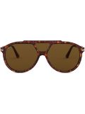 Persol tortoiseshell-effect sunglasses - Brown