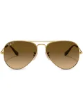 Ray-Ban aviator-frame sunglasses - Gold