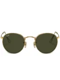 Ray-Ban round-frame sunglasses - Gold