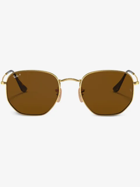 Ray-Ban солнцезащитные очки в шестиугольной оправе