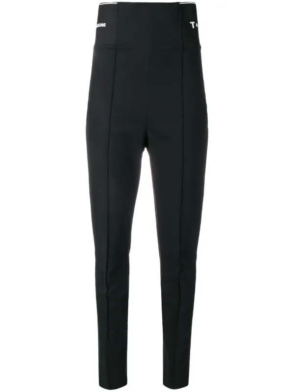 alexander wang logo elastic jumpsuit
