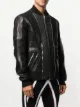 Balmain レザー ボンバージャケット
