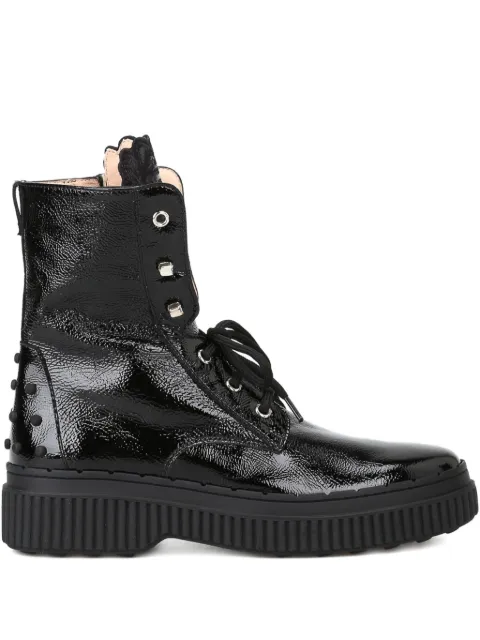 Tod's studded military boots