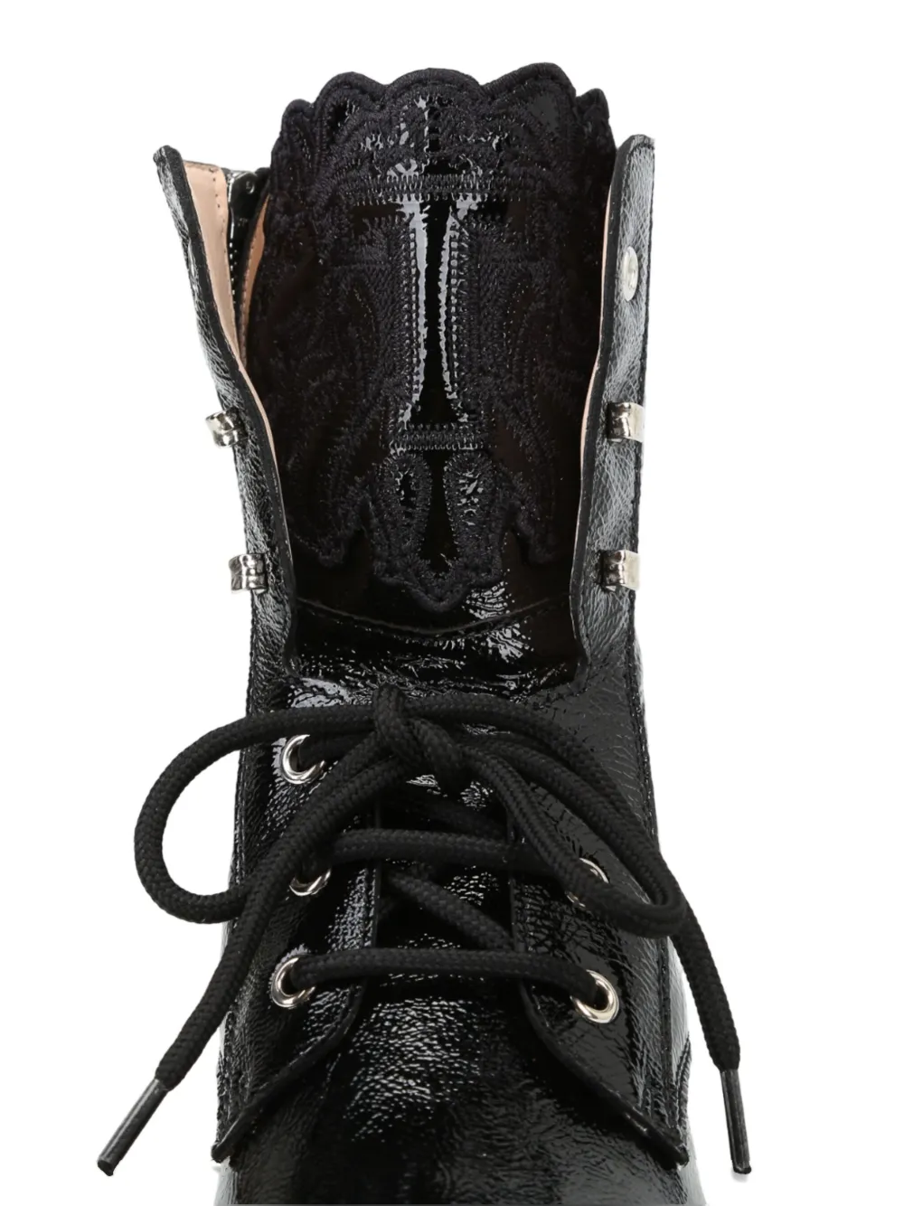 Tod's militairen laarzen met studs Zwart