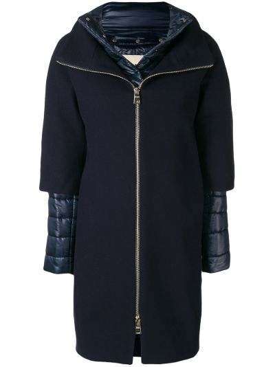 herno layered puffer coat