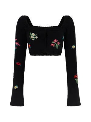 Patou ジャカード クロップドプルオーバー | グレー | FARFETCH JP