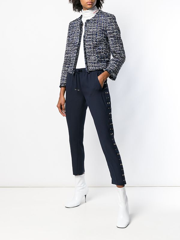 Liu Jo cropped tweed jacket £225 - Fast Global Shipping, Free Returns