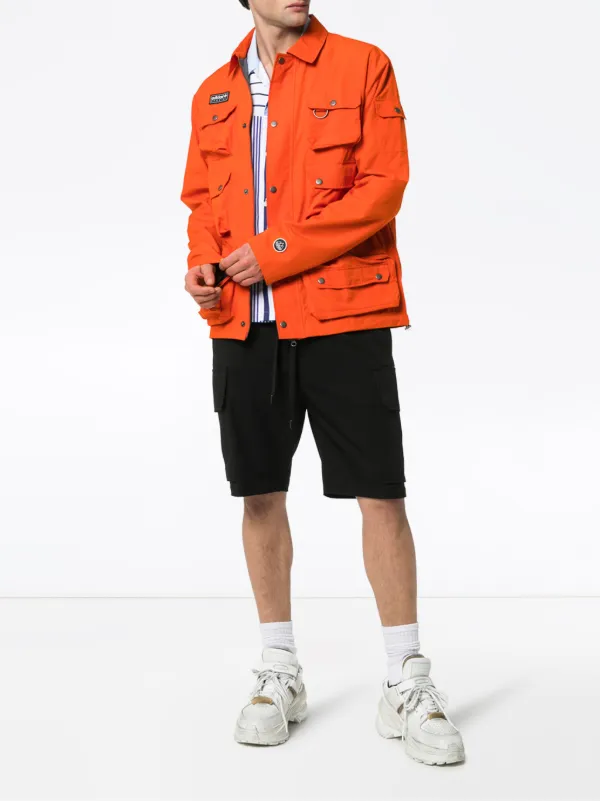 orange adidas spezial jacket