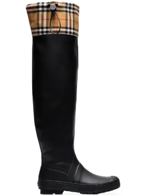burberry women's rain boots sale