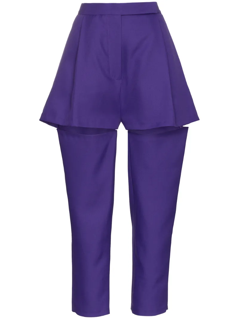 Marta Jakubowski брюки с прорезями Elga