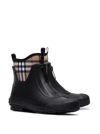 burberry ankle rain boots
