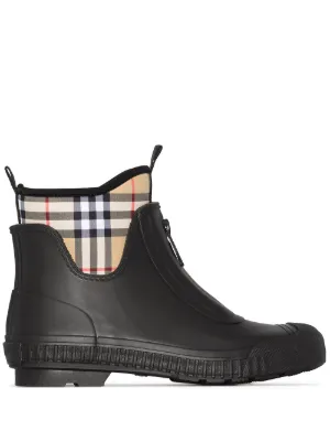 burberry rain boots used