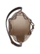 Gucci beige and ebony Ophidia GG bucket bag