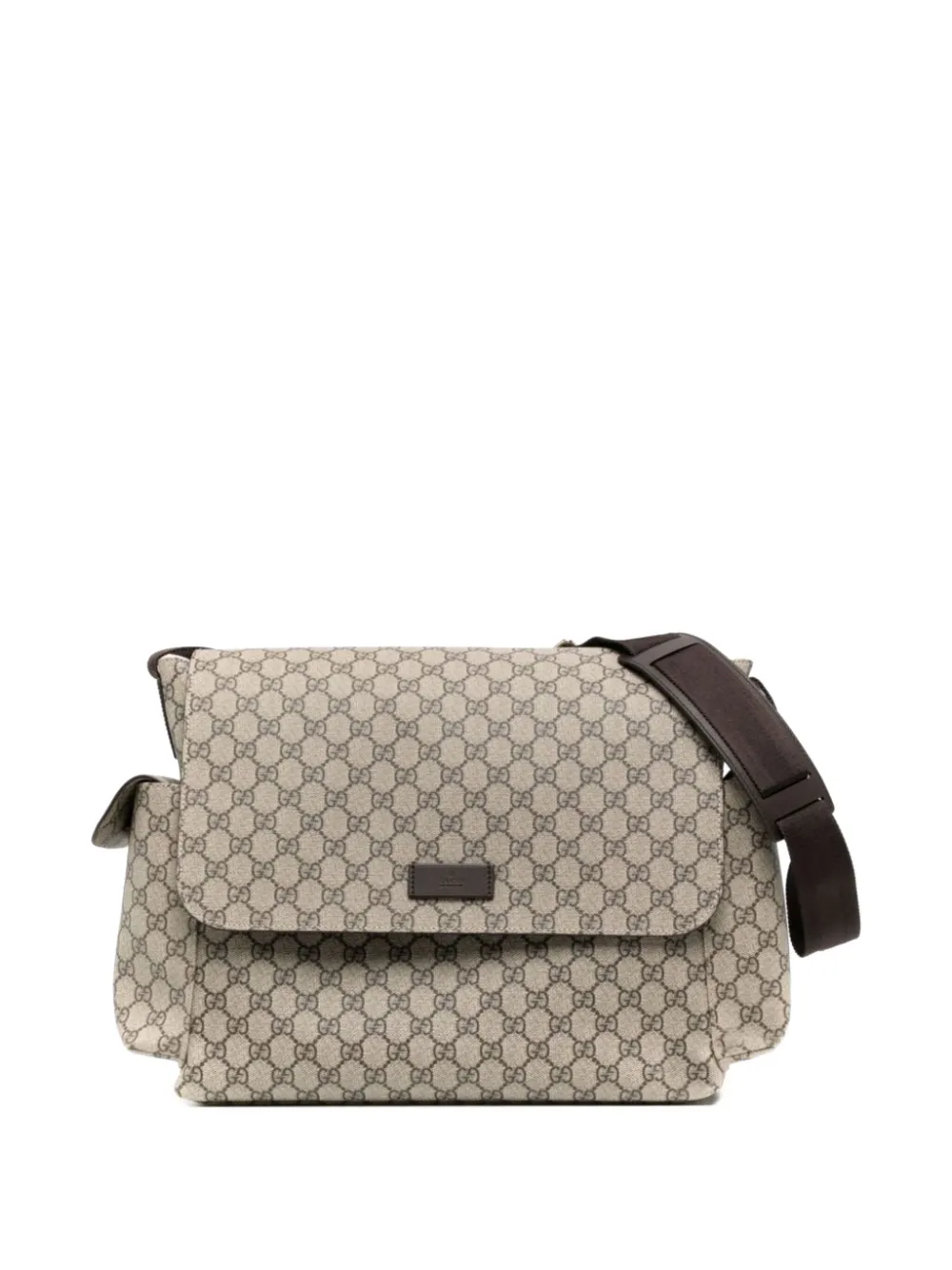 Gucci Kids GG Supreme diaper bag | Neutrals | Image 1