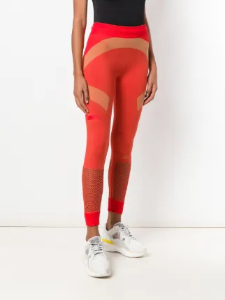 Adidas Mesh Panel Leggings Sale Online 