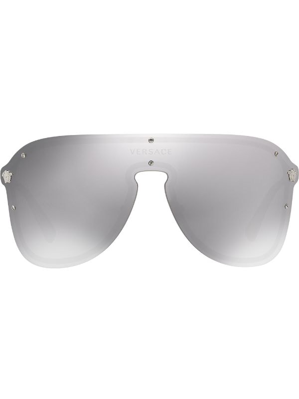 silver versace sunglasses