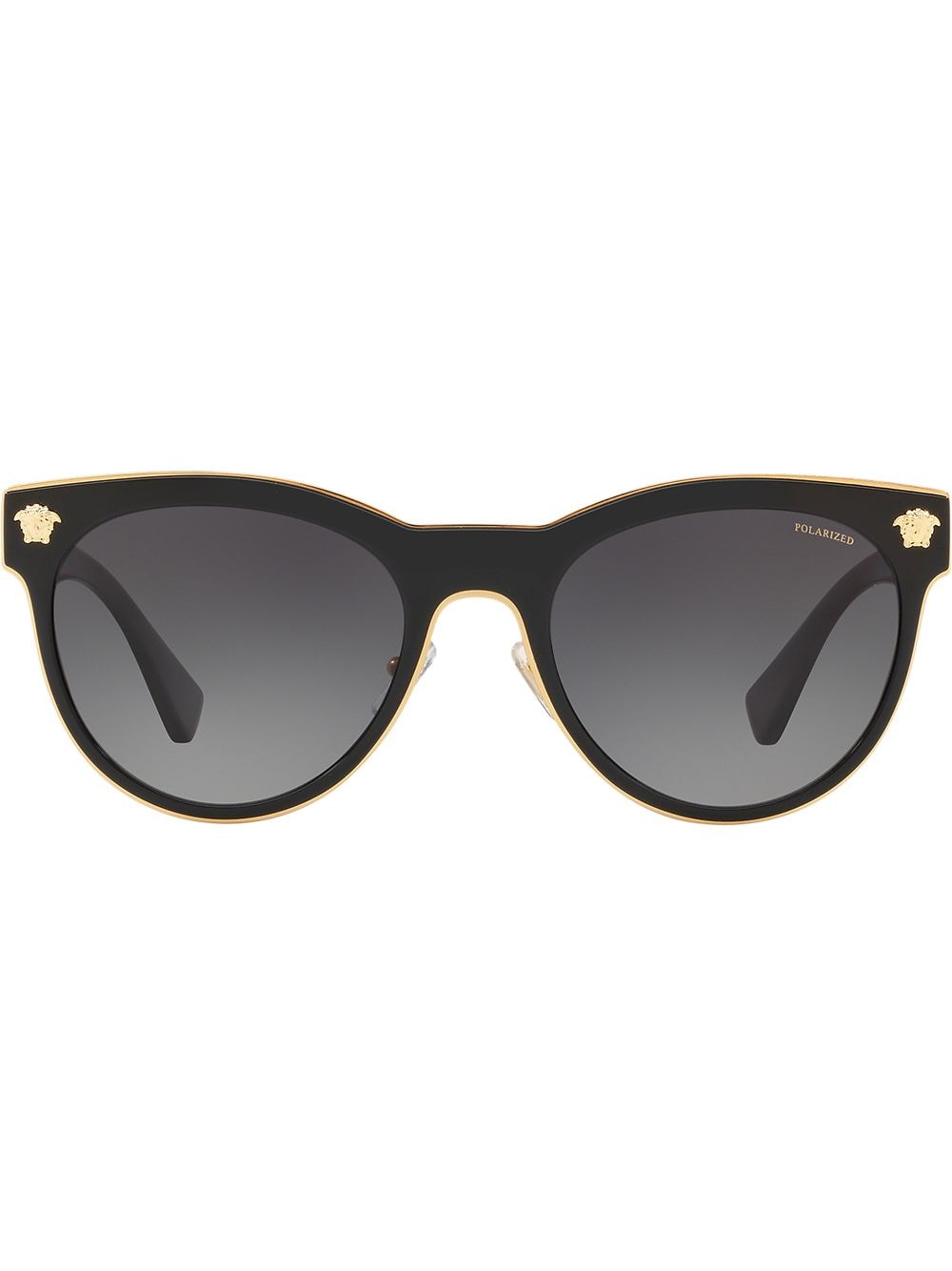 фото Versace Eyewear солнцезащитные очки 'Phantos' в круглой оправе