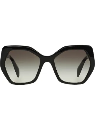 Prada Eyewear Oversized Tinted Sunglasses - Farfetch