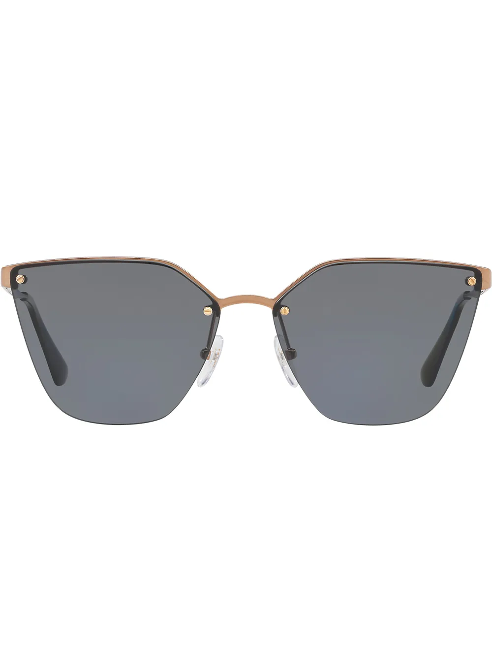 lunettes de soleil à monture papillon