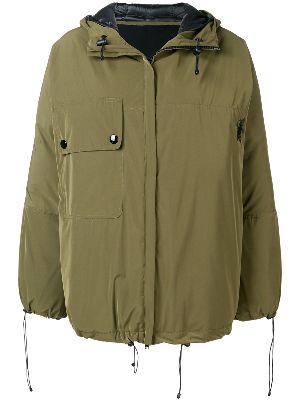 baggy puffer jacket