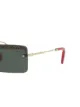 Miu Miu Eyewear embellished Société sunglasses