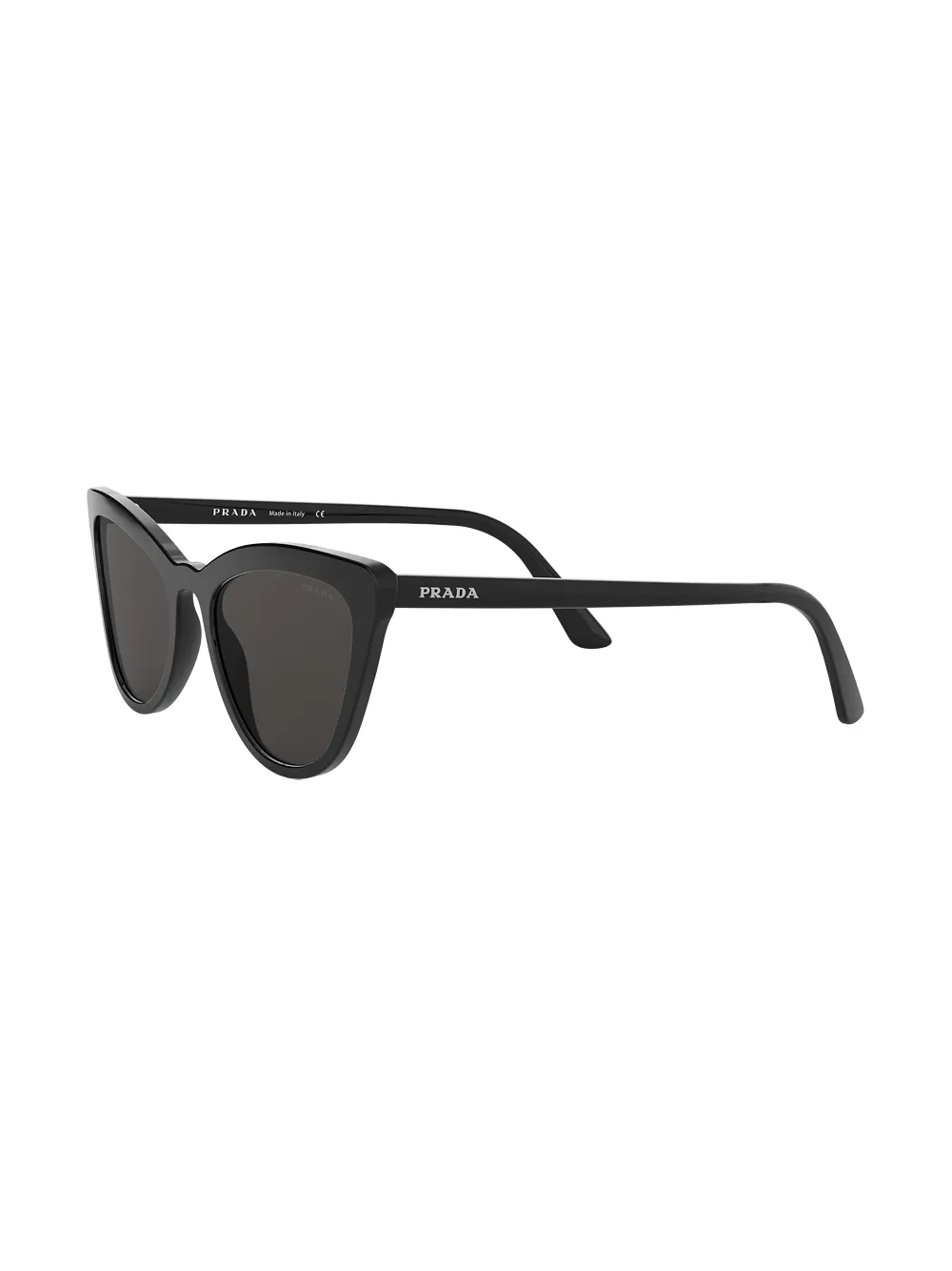 Prada Eyewear Zonnebril met kattenoog montuur - 1AB5S0 BLACK