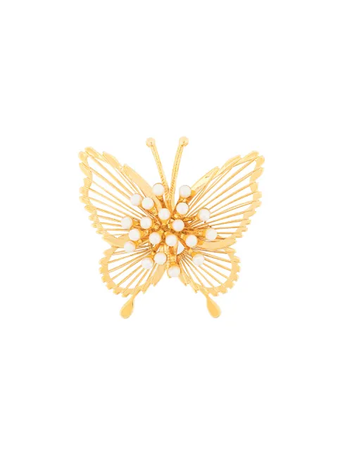 Susan Caplan Vintage 1970's butterfly brooch