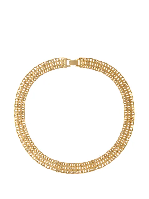 Monet Pre-Owned 1970's watchband necklace